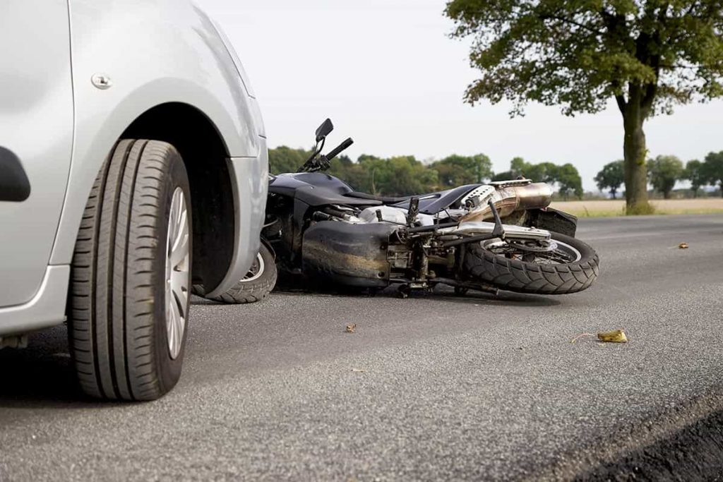 Accidente motocicleta