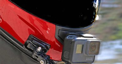 GoPro en casco de moto